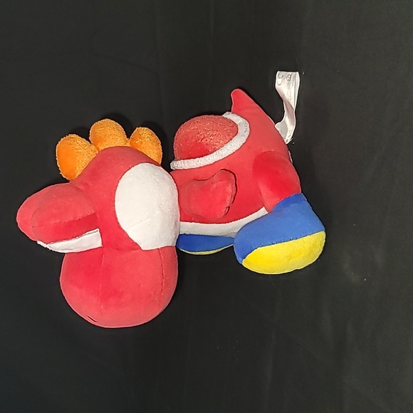 Little Buddy 1389 Super Mario All Star Collection Red Yoshi Plush, 7" - Picture 2 of 8